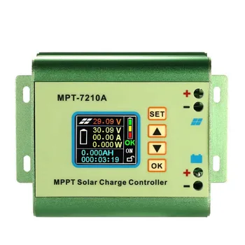 Мрт-7210a Mppt слънчев контролер дигитален нагоре модул за захранване с LCD дисплей, подходящ за зарядно устройство 24-72