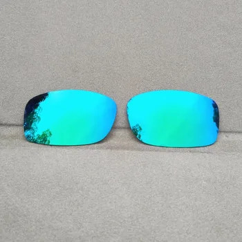 Зелени Огледално Сменяеми Лещи за Слънчеви очила Fives Squared в Рамка, 100% UVA и UVB с Антирефлексно покритие
